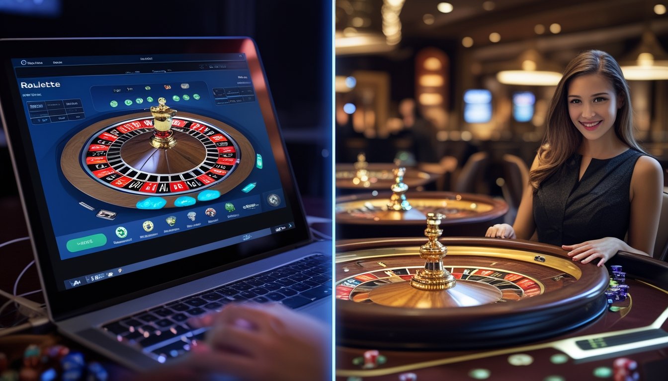 Perbedaan Roulette Online Biasa dan Roulette dengan Dealer Langsung: Penjelasan yang Wajib Diketahui